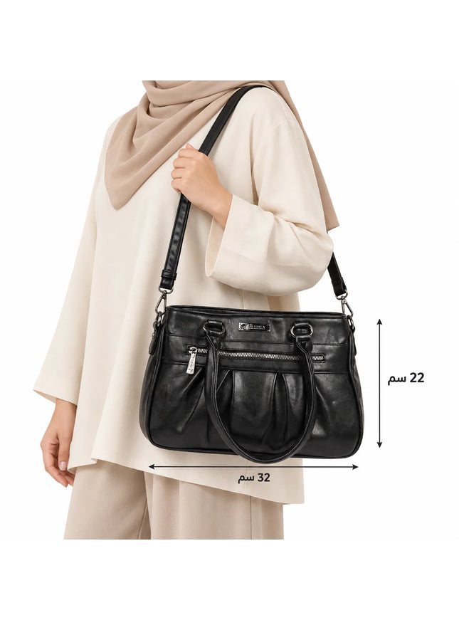 M340 Women's Large Shoulder & Crossbody Bag – Premium Imported Leather
