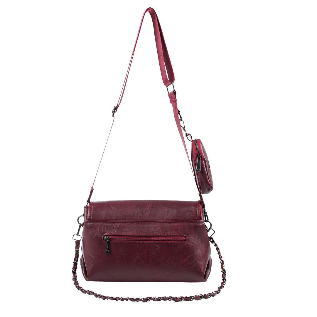 S085 Large Crossbody Women Bag – Practical Imported Leather Bag