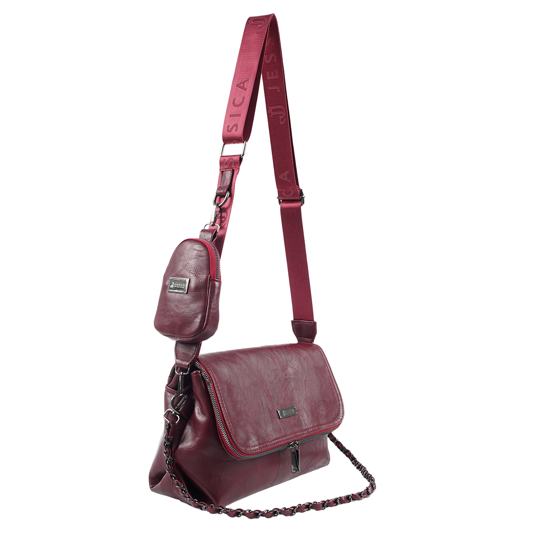 S085 Large Crossbody Women Bag – Practical Imported Leather Bag