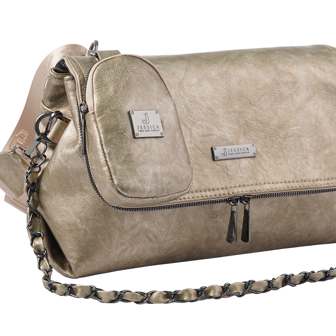 S085 Large Crossbody Women Bag – Practical Imported Leather Bag