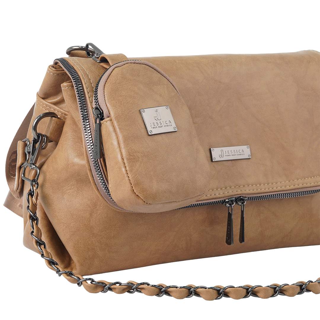 S085 Large Crossbody Women Bag – Practical Imported Leather Bag