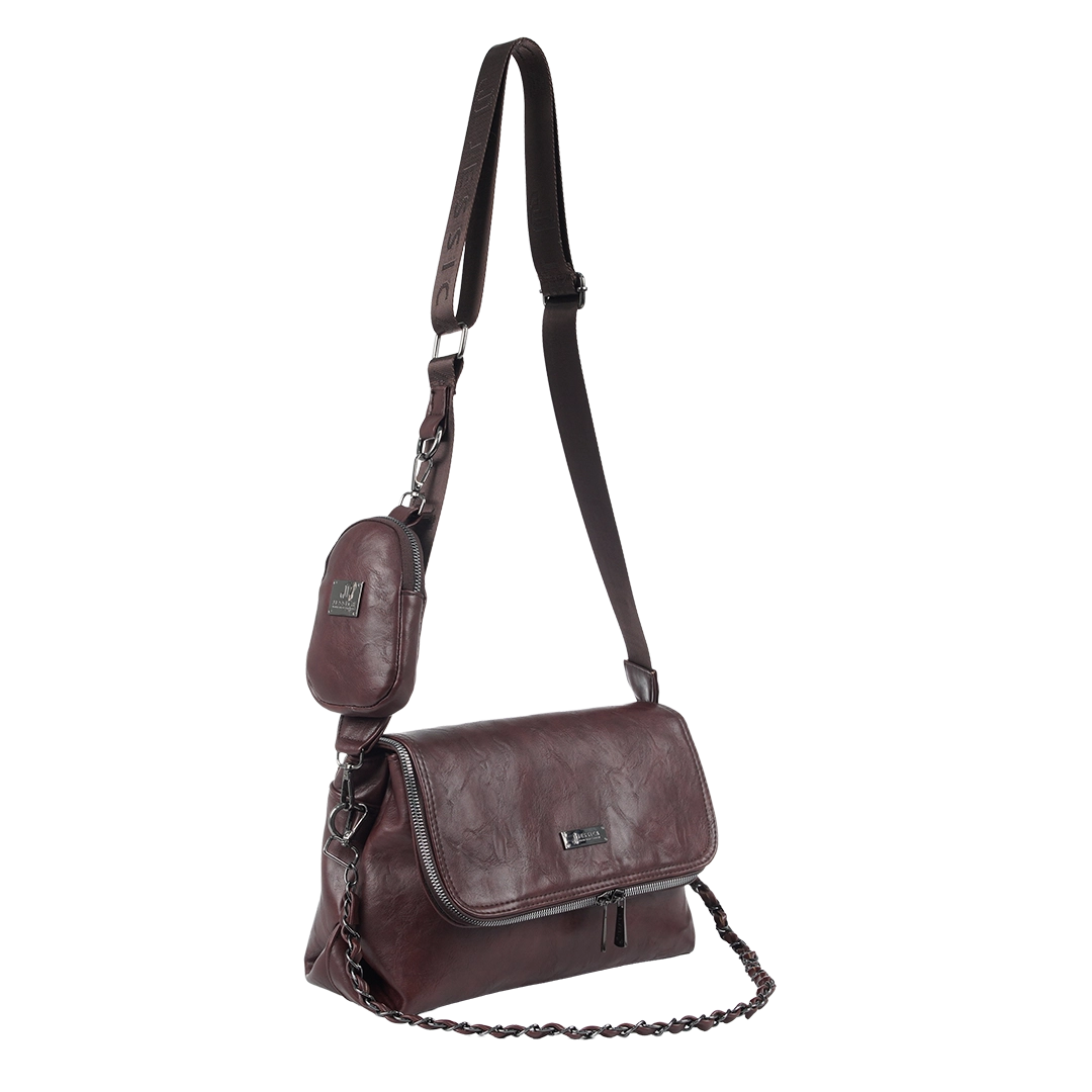 S085 Large Crossbody Women Bag – Practical Imported Leather Bag