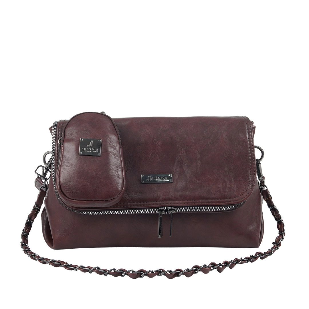S085 Large Crossbody Women Bag – Practical Imported Leather Bag