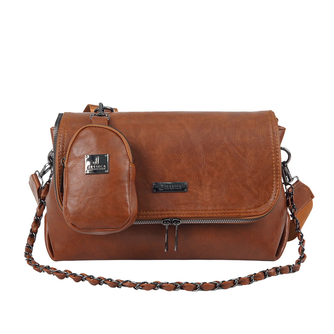S085 Large Crossbody Women Bag – Practical Imported Leather Bag
