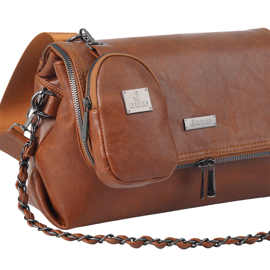 S085 Large Crossbody Women Bag – Practical Imported Leather Bag