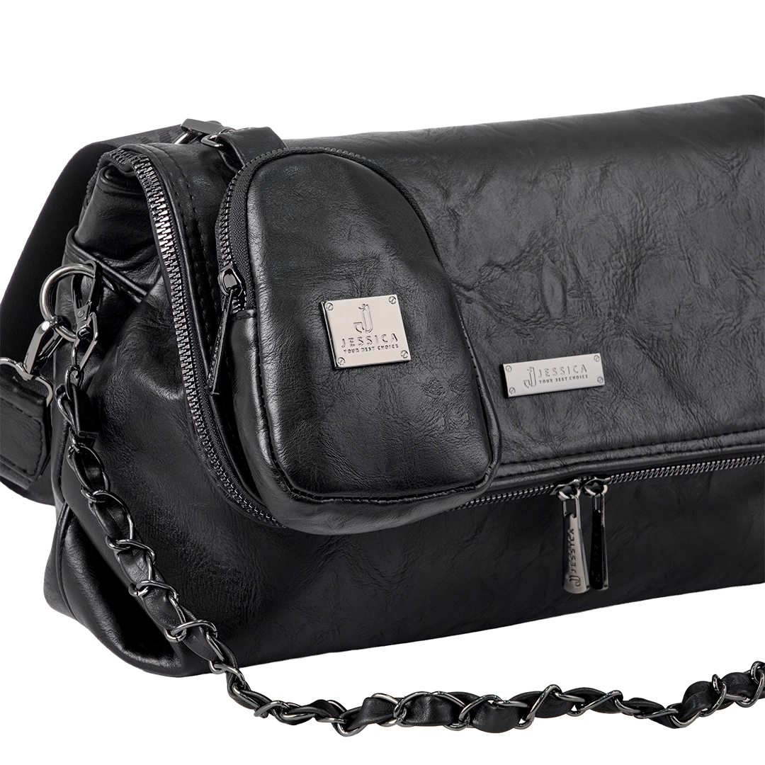 S085 Large Crossbody Women Bag – Practical Imported Leather Bag