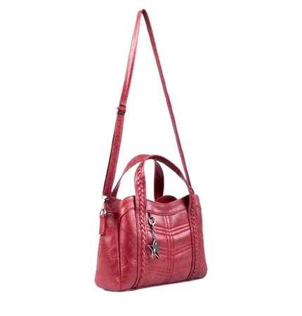 Jessica M78 Large Women Shoulder Bag with Crossbody Strap – Practical Imported Leather Bag
