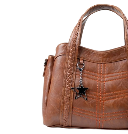 Jessica M78 Large Women Shoulder Bag with Crossbody Strap – Practical Imported Leather Bag