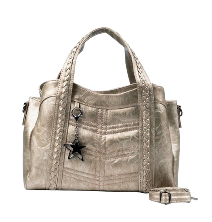 Jessica M78 Large Women Shoulder Bag with Crossbody Strap – Practical Imported Leather Bag