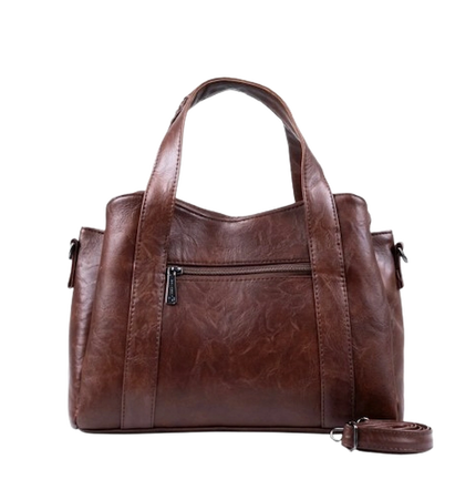 Jessica M78 Large Women Shoulder Bag with Crossbody Strap – Practical Imported Leather Bag