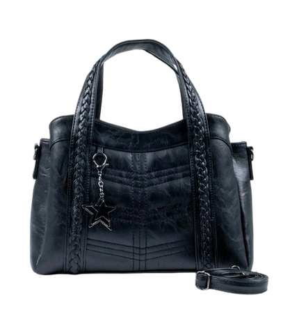Jessica M78 Large Women Shoulder Bag with Crossbody Strap – Practical Imported Leather Bag