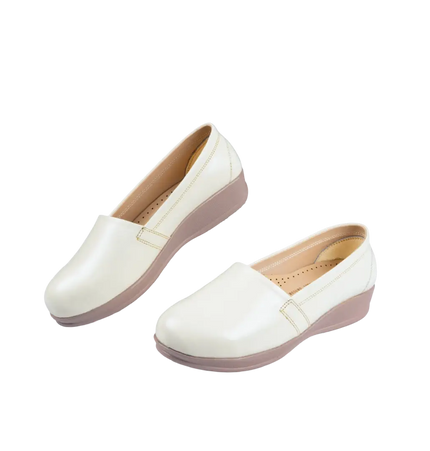 301 Women Genuine Leather Walking Shoes – Comfortable Orthopedic Shoes