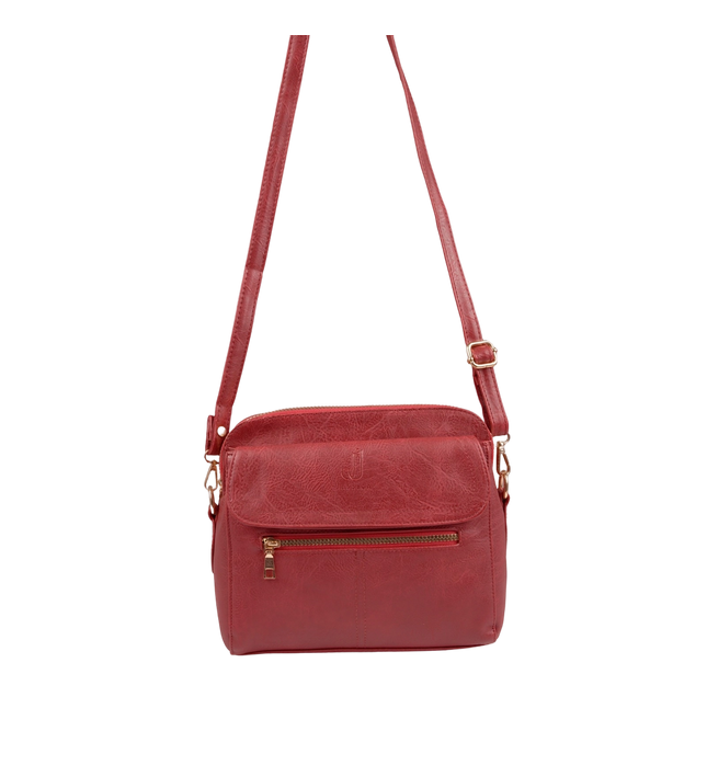 شنطة كروس حريمي حجم متوسط موديل S50 جلد مستورد – شنطة عملية للعمل