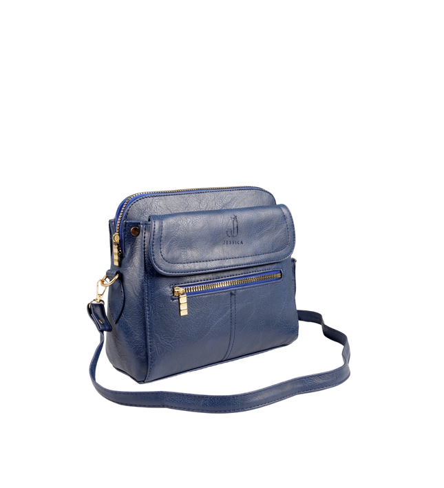 شنطة كروس حريمي حجم متوسط موديل S50 جلد مستورد – شنطة عملية للعمل