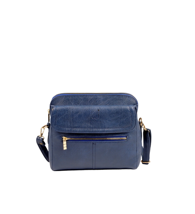 شنطة كروس حريمي حجم متوسط موديل S50 جلد مستورد – شنطة عملية للعمل