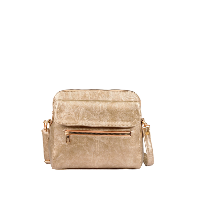 شنطة كروس حريمي حجم متوسط موديل S50 جلد مستورد – شنطة عملية للعمل