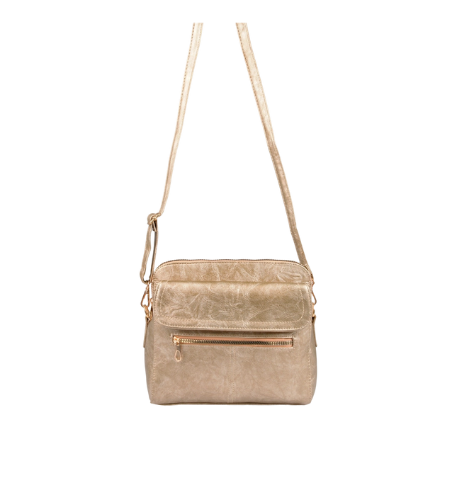 شنطة كروس حريمي حجم متوسط موديل S50 جلد مستورد – شنطة عملية للعمل