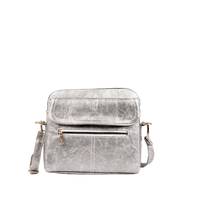 شنطة كروس حريمي حجم متوسط موديل S50 جلد مستورد – شنطة عملية للعمل