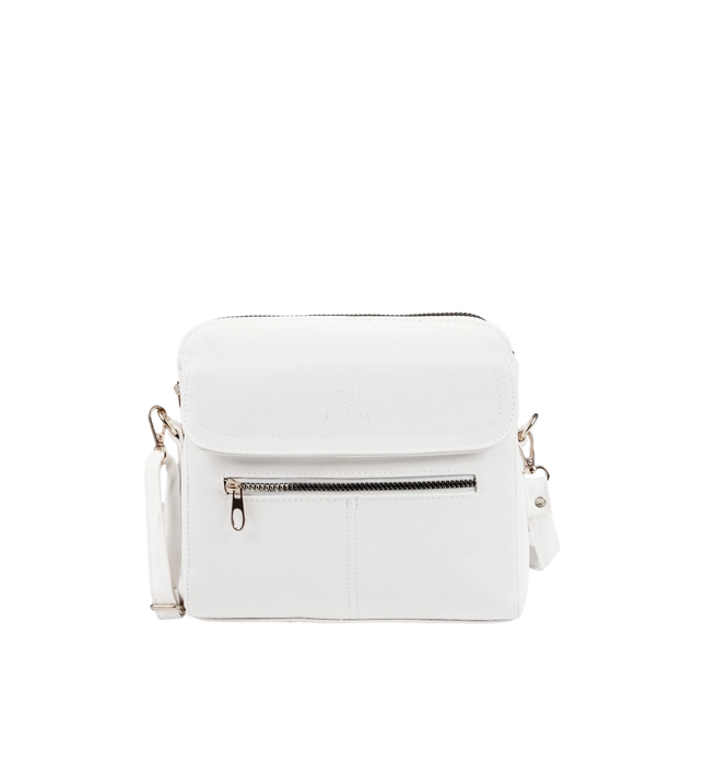 شنطة كروس حريمي حجم متوسط موديل S50 جلد مستورد – شنطة عملية للعمل