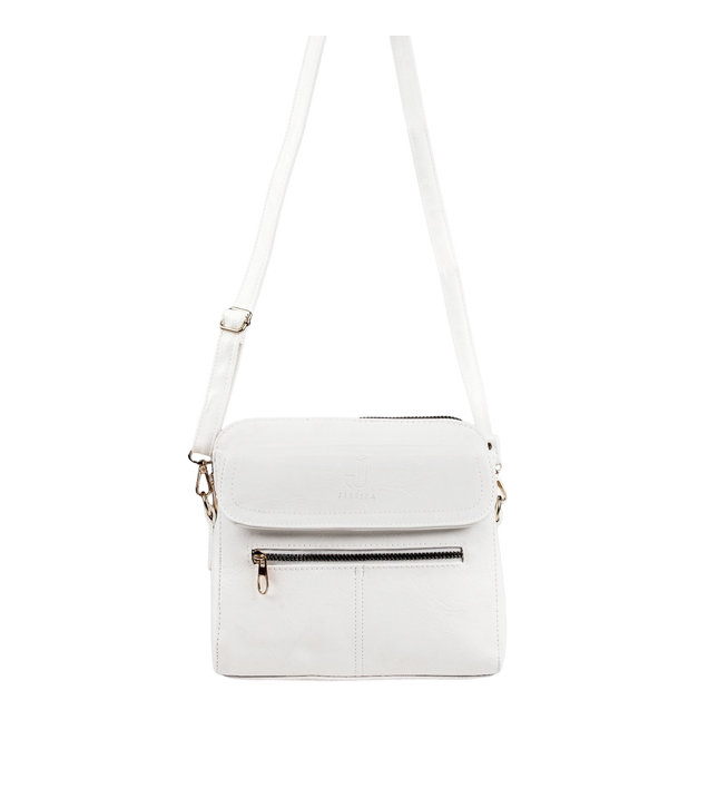 شنطة كروس حريمي حجم متوسط موديل S50 جلد مستورد – شنطة عملية للعمل