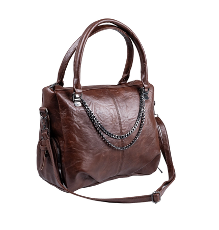 شنطة كتف حريمي كبيرة موديل M570 بحزام كروس جلد مستورد – شنطة عملية واسعة 