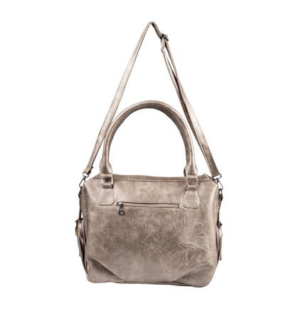 شنطة كتف حريمي كبيرة موديل M570 بحزام كروس جلد مستورد – شنطة عملية واسعة 