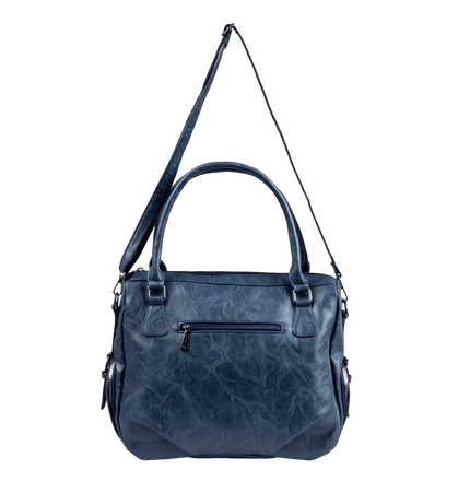 شنطة كتف حريمي كبيرة موديل M570 بحزام كروس جلد مستورد – شنطة عملية واسعة 