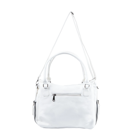 شنطة كتف حريمي كبيرة موديل M570 بحزام كروس جلد مستورد – شنطة عملية واسعة 