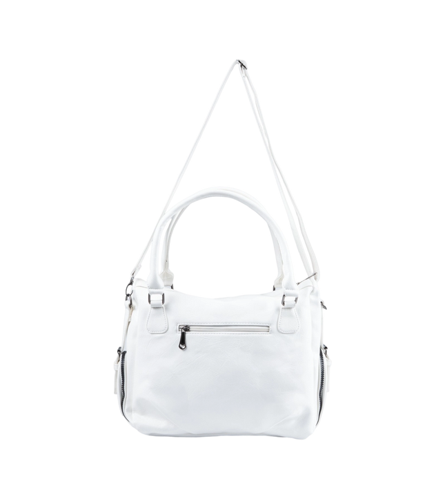 شنطة كتف حريمي كبيرة موديل M570 بحزام كروس جلد مستورد – شنطة عملية واسعة 