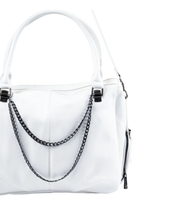 شنطة كتف حريمي كبيرة موديل M570 بحزام كروس جلد مستورد – شنطة عملية واسعة 