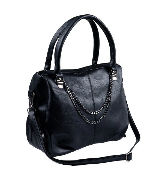 M570 Large Women Shoulder Bag with Crossbody Strap – Spacious Imported Leather Bag