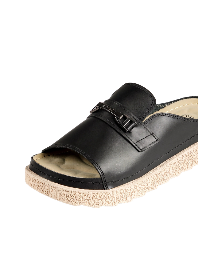 Jessica Z17 Women's Genuine Leather Clogs – Comfortable Walking Shoes for Wide Feet