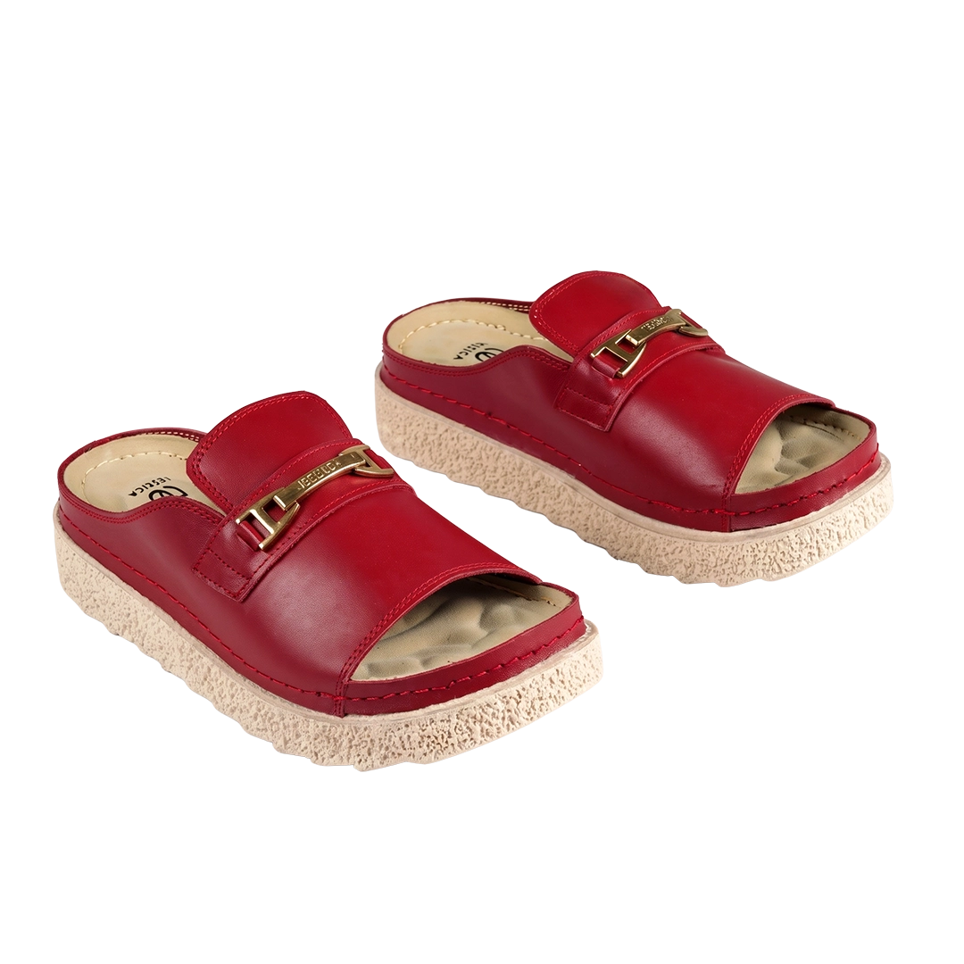 Jessica Z17 Women's Genuine Leather Clogs – Comfortable Walking Shoes for Wide Feet