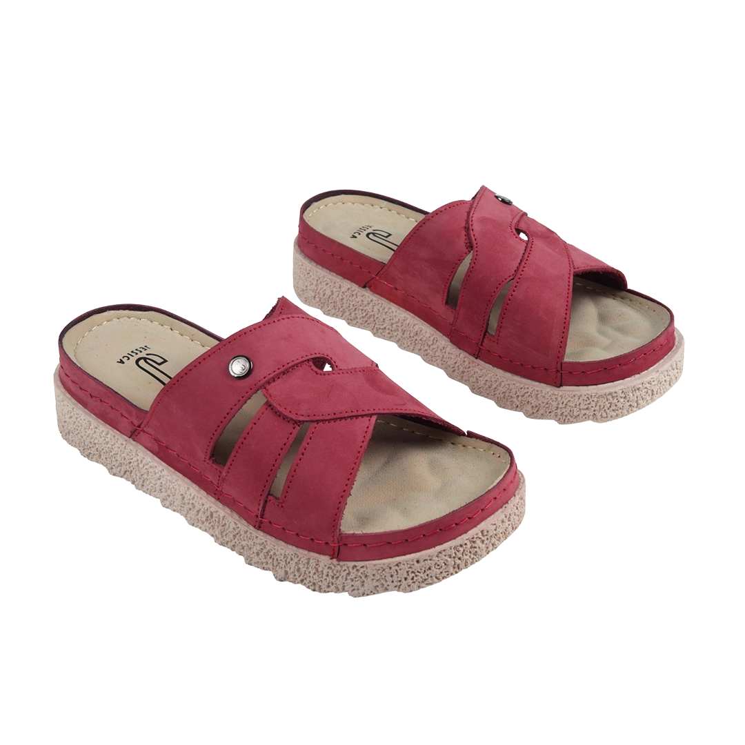 Z25 Women Comfortable Sabot – Genuine Suede Leather Walking Shoes