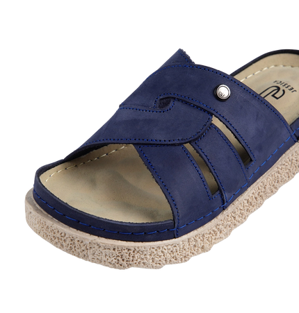 Z25 Women Comfortable Sabot – Genuine Suede Leather Walking Shoes