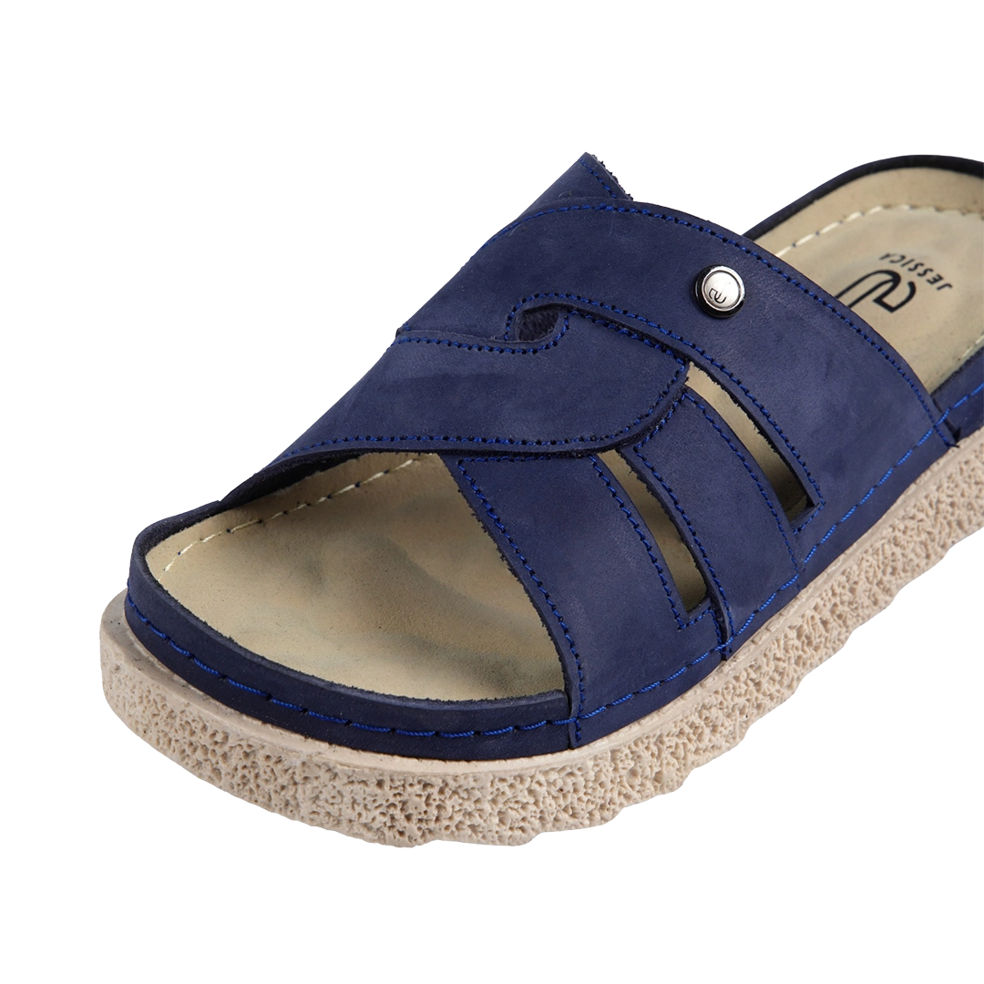 Z25 Women Comfortable Sabot – Genuine Suede Leather Walking Shoes