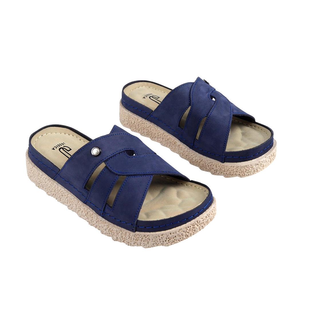 Z25 Women Comfortable Sabot – Genuine Suede Leather Walking Shoes