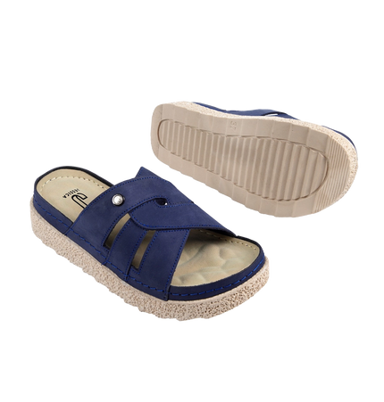 Z25 Women Comfortable Sabot – Genuine Suede Leather Walking Shoes