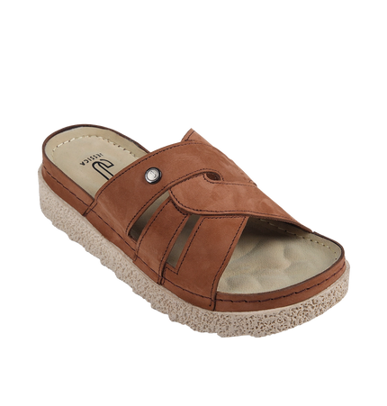 Z25 Women Comfortable Sabot – Genuine Suede Leather Walking Shoes