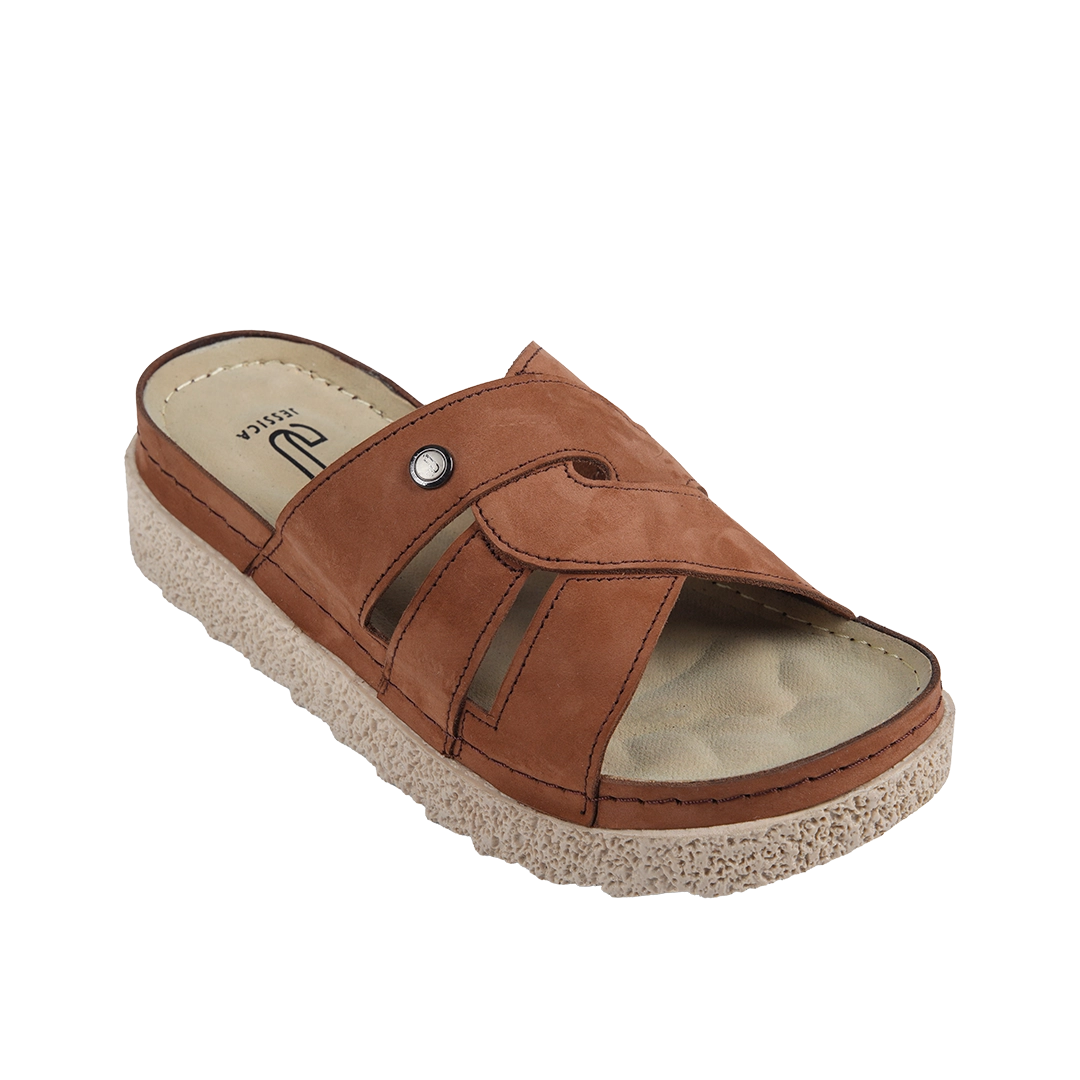 Z25 Women Comfortable Sabot – Genuine Suede Leather Walking Shoes