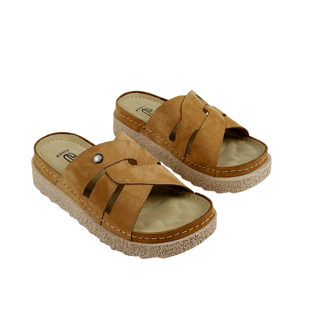 Z25 Women Comfortable Sabot – Genuine Suede Leather Walking Shoes