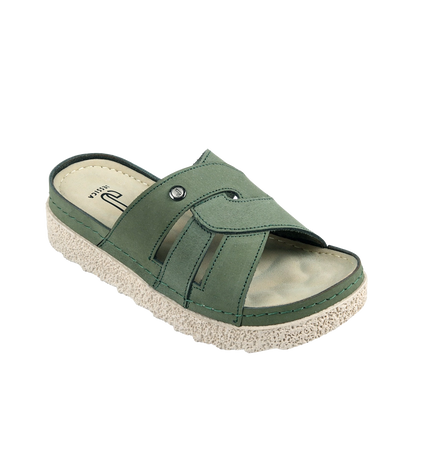 Z25 Women Comfortable Sabot – Genuine Suede Leather Walking Shoes