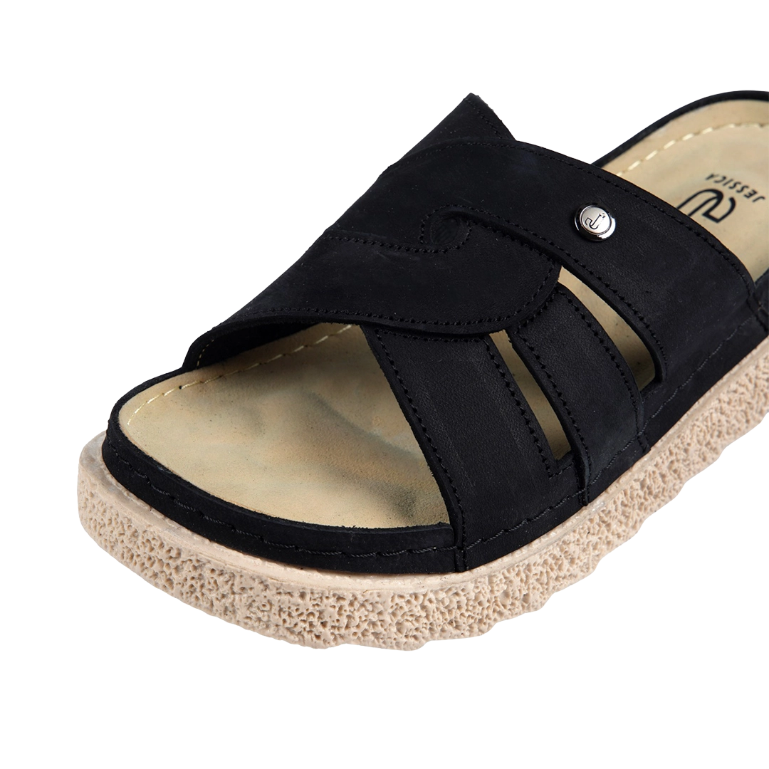 Z25 Women Comfortable Sabot – Genuine Suede Leather Walking Shoes