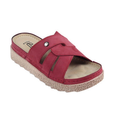 Z25 Women Comfortable Sabot – Genuine Suede Leather Walking Shoes
