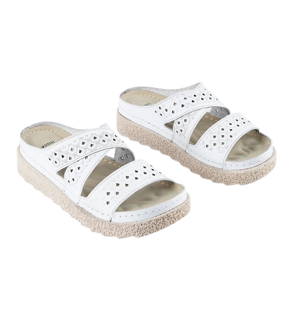 Z66 Women’s Genuine Leather Clogs – Comfortable Walking Shoes for Wide Feet