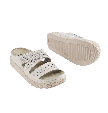 Z66 Women’s Genuine Leather Clogs – Comfortable Walking Shoes for Wide Feet