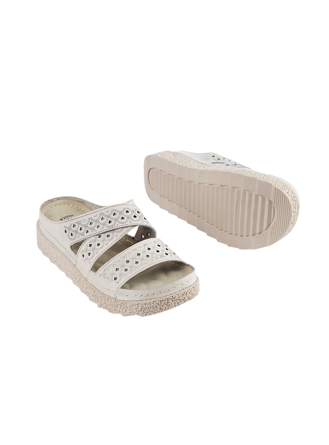 Z66 Women’s Genuine Leather Clogs – Comfortable Walking Shoes for Wide Feet