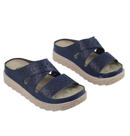 Z66 Women’s Genuine Leather Clogs – Comfortable Walking Shoes for Wide Feet