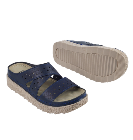 Z66 Women’s Genuine Leather Clogs – Comfortable Walking Shoes for Wide Feet
