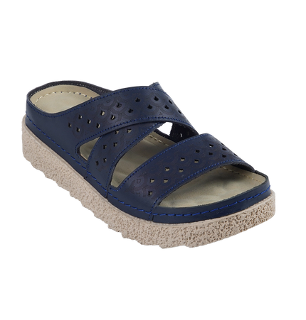 Z66 Women’s Genuine Leather Clogs – Comfortable Walking Shoes for Wide Feet